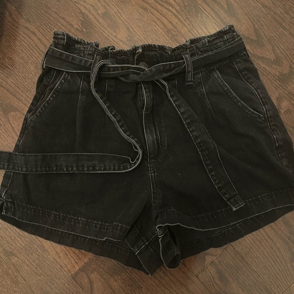 American Tie Waist Shorts - Picture 1 of 3